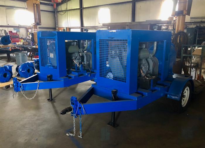 (2) 2012 Fully Rebuilt Water Transfer Pumps