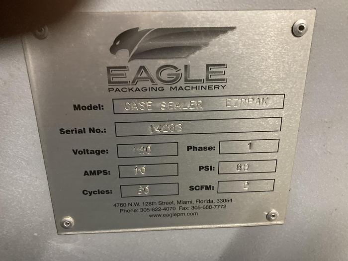 Used Eagle Case Sealer  EZRPAK