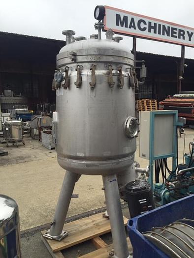 Used Filter, Pressure Leaf, 120 SF, Jkt, 316L S/st, Schenk, VTHL #S740473