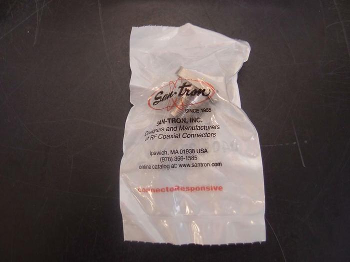 Used San-Tron RF Connectors 0406-270-NH N Panel Recptacle, NEW, 1 Lot of 11 (954)