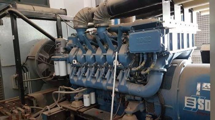 Used 1.24 MW 2006 Used SDMO XS 1550 Diesel Generator