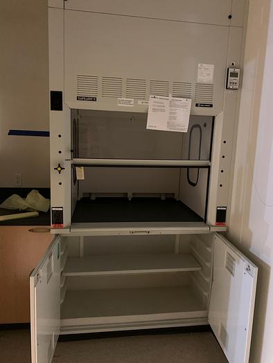 Used FISHER HAMILTON 4' SafeAire II Fume Hood