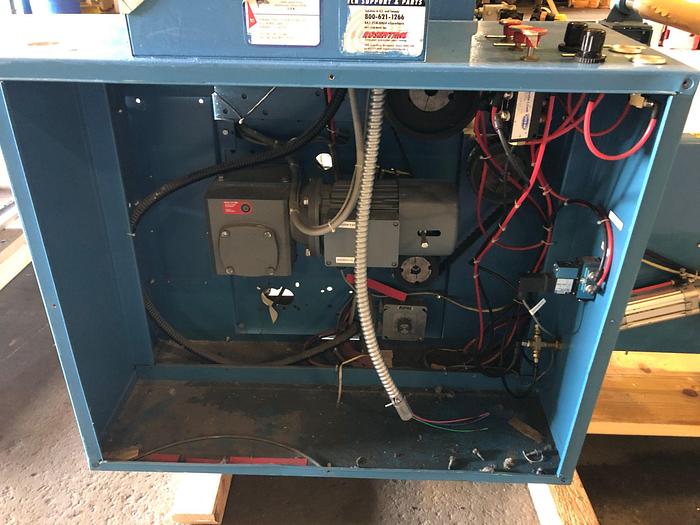 Used 60" ROSENTHAL SHEETER MODEL WM-5HIRSHEAAAAP-OK24 W/ OUTPUT CONVEYOR