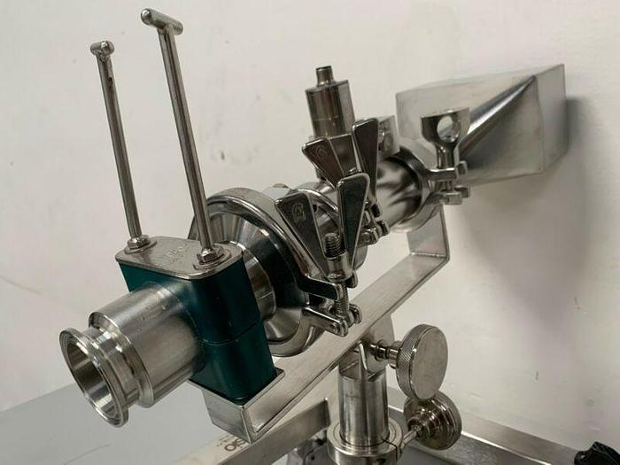 Used Bosio Stainless Steel 2850 Powder Passage System w/Rechner KAS-80-30-A-Y5 Sensor