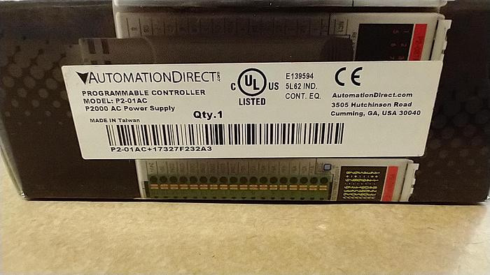 Used AUTOMATION DIRECT P2-01AC Programmable Controller Power Supply GH113