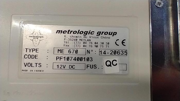 Used CMM 3D touch probe control unit metrologic group ME 670 Portable JoystickGH101