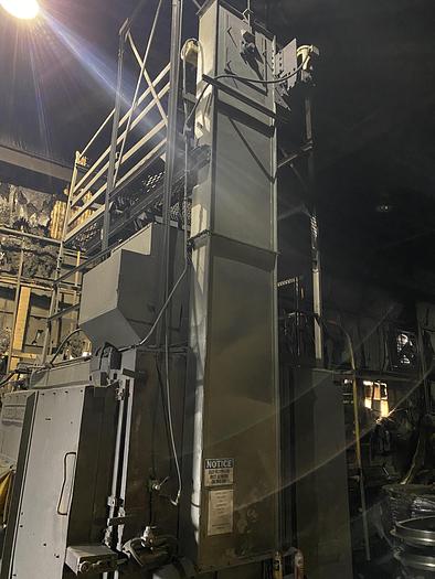 Used WHEELABRATOR 96" SWING TABLE SHOT BLAST