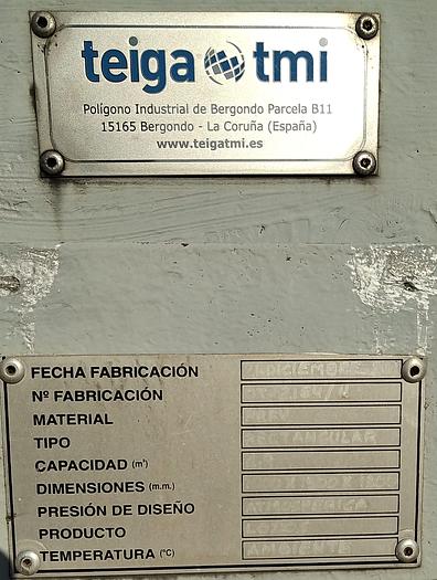 Usado Reservatório de fibra com sistema de bombagem