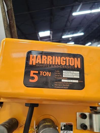 Used HARRINGTON ELECTRIC CHAIN HOIST