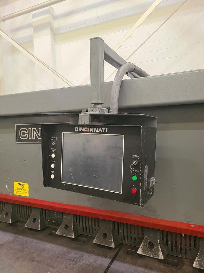 Used 14' X 1/4" CINCINNATI HYDRAULIC SHEAR