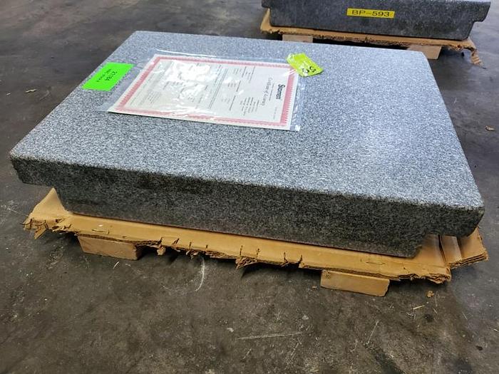 Used GRAY GRANITE SURFACE PLATE