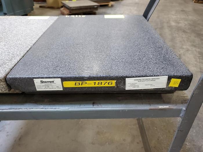 Used BLACK GRANITE SURFACE PLATE