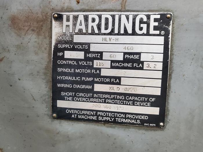 Used HARDINGE PRECISION TOOL ROOM LATHE