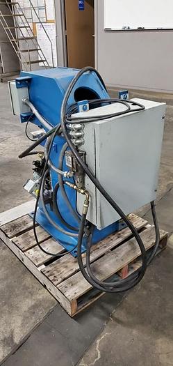 Used 3 HYDRAULIC PRESSES with HYDRAULIC SYSTEM