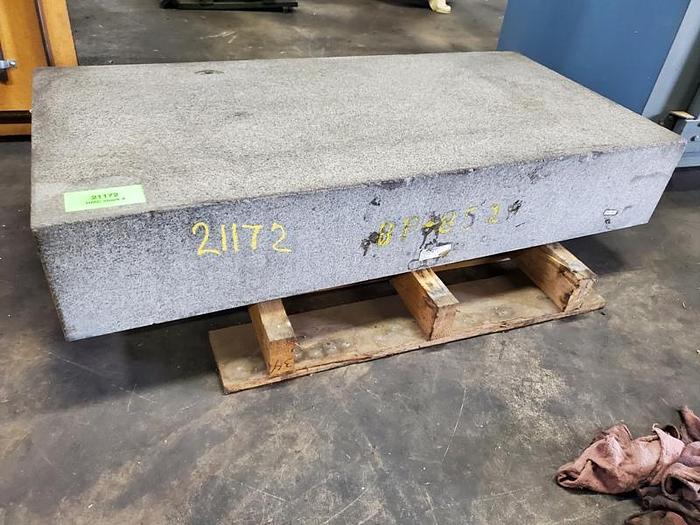 Used GRAY GRANITE SURFACE PLATE