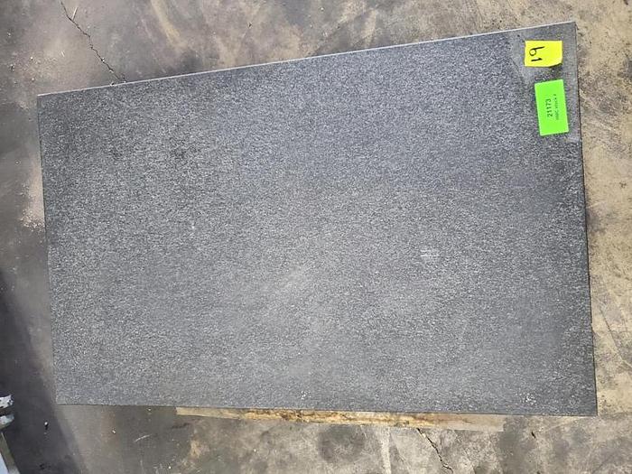Used BLACK GRANITE SURFACE PLATE