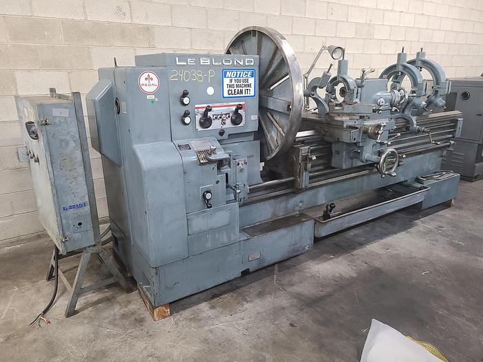Used 24"/96" X 52"/116" LEBLOND SLIDING GAP BED LATHE