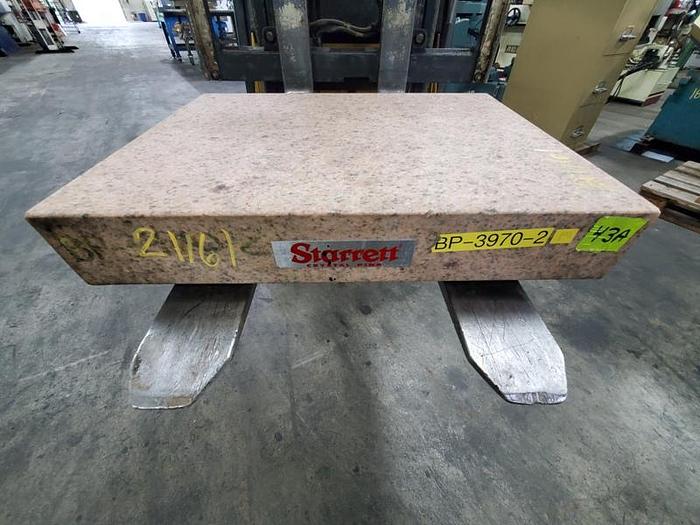 Used PINK GRANITE SURFACE PLATE