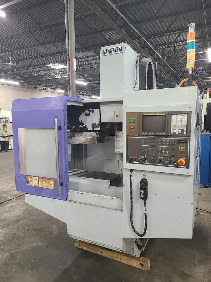 Used SHARP VERTICAL MACHINING CENTER