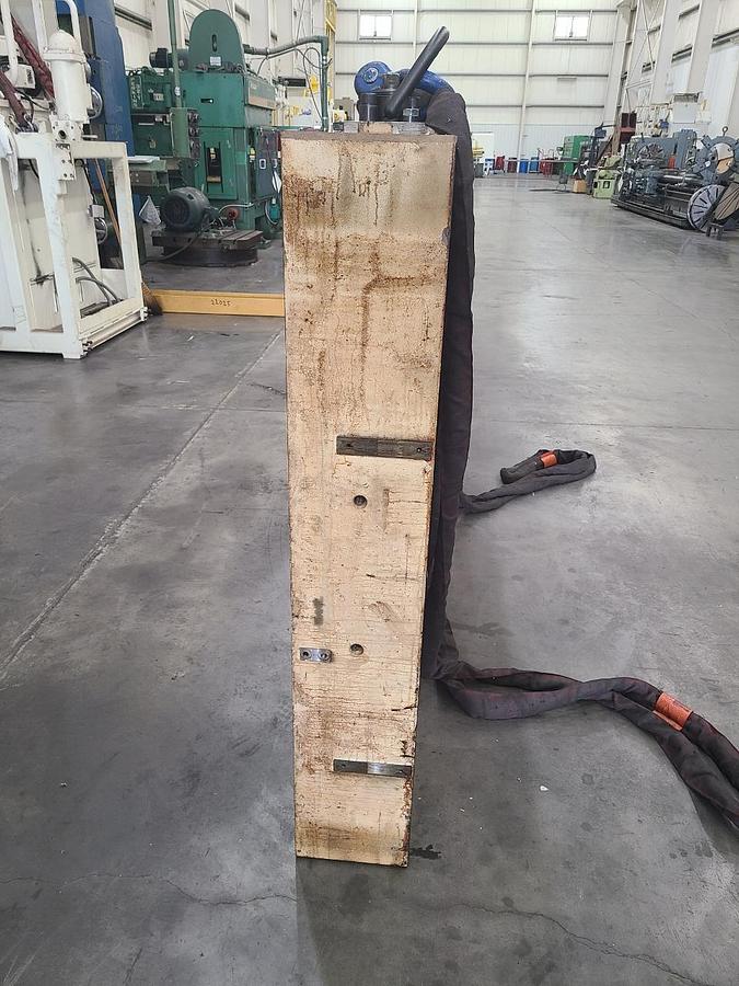 Used T-SLOTTED BOLSTER PLATE