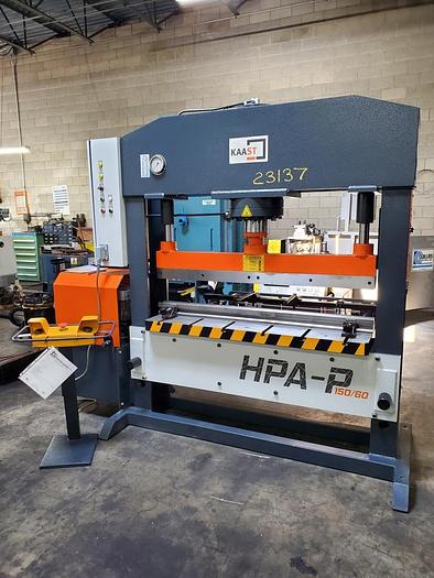 Used KAAST H FRAME HYDRAULIC PRESS BRAKE