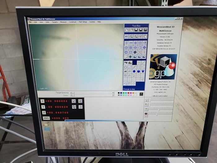 Used OGP SMART SCOPE OPTICAL GAGING SYSTEM