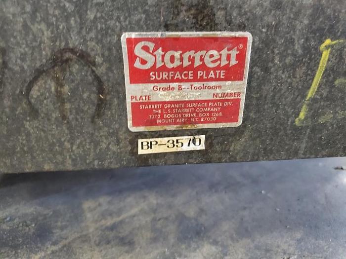 Used BLACK GRANITE SURFACE PLATE