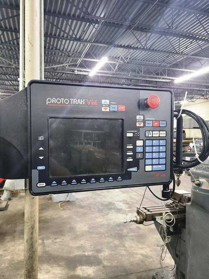 Used TRAK CNC VERTICAL BED MILL