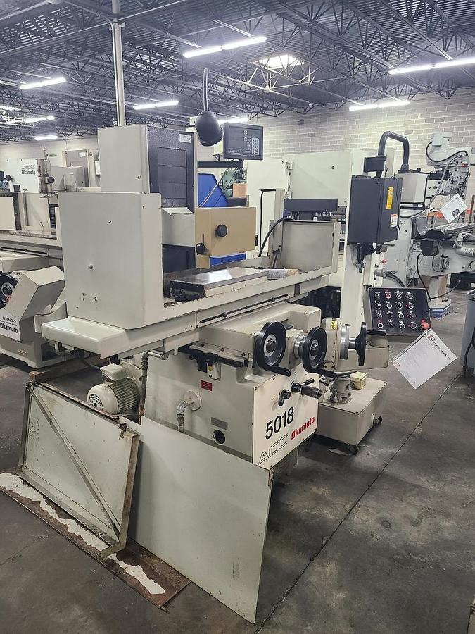 Used 8" X 20" OKAMOTO SURFACE GRINDER