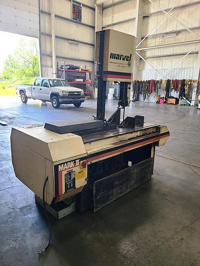 Used MARVEL SERIES 8 MARK II TILT FRAME BANDSAW