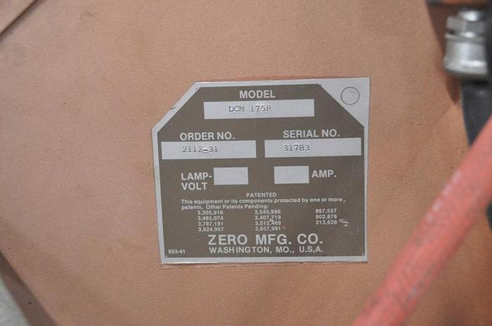 Used ZERO SAND BLAST CABINET