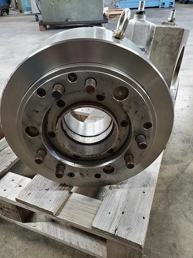 Used KITAGAWA 3 JAW HYDRAULIC LATHE CHUCK with ACTUATOR