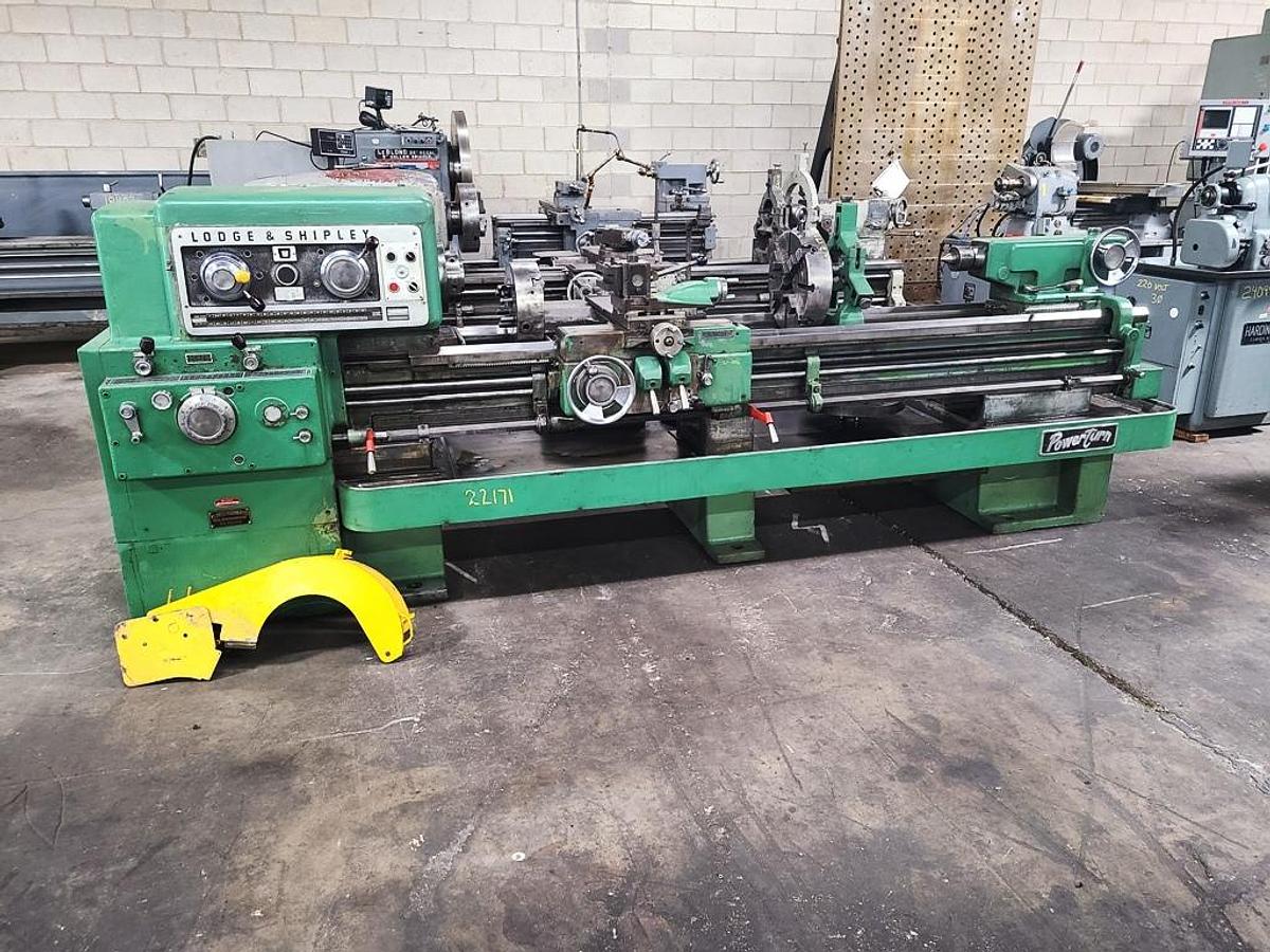 Used LODGE & SHIPLEY POWER-TURN ENGINE LATHE