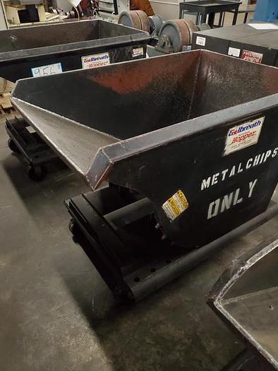 Used GOLBREATH SELF DUMPING HOPPER