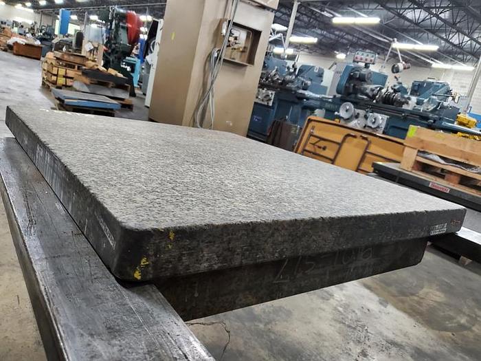Used GRAY GRANITE SURFACE PLATE