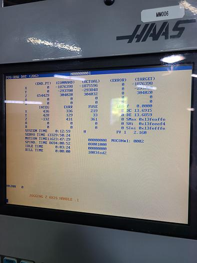 Used HAAS CNC TOOL ROOM MILL