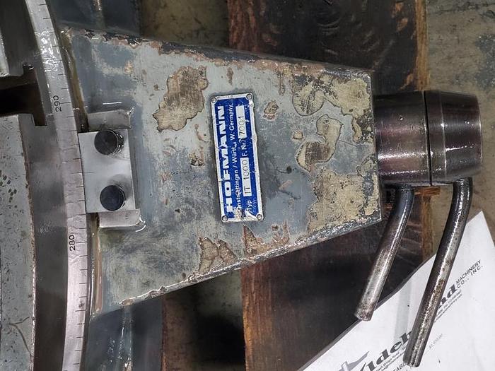 Used HOFMANN AIR LIFT ROTARY TABLE
