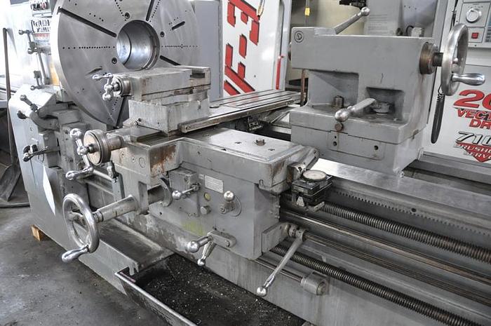 Used 24"/39" x 52"/84" LEBLOND REGAL SLIDING GAP BED LATHE