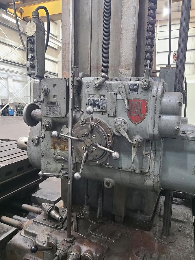 Used 5" GIDDINGS & LEWIS HORIZONTAL BORING MILL
