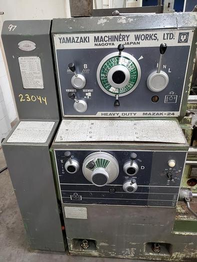 Used MAZAK GAP BED ENGINE LATHE
