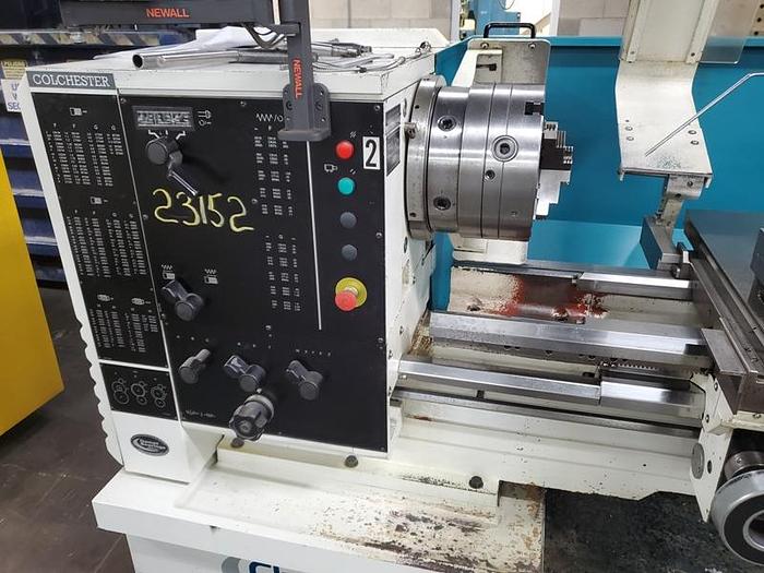 Used CLAUSING COLCHESTER GAP BED ENGINE LATHE