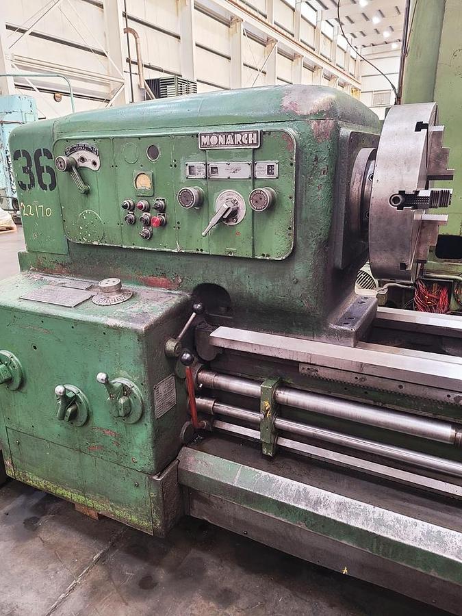 Used 35" x 12' MONARCH ENGINE LATHE