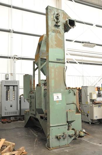 Used DISA GOFF ROTARY BLAST MACHINE