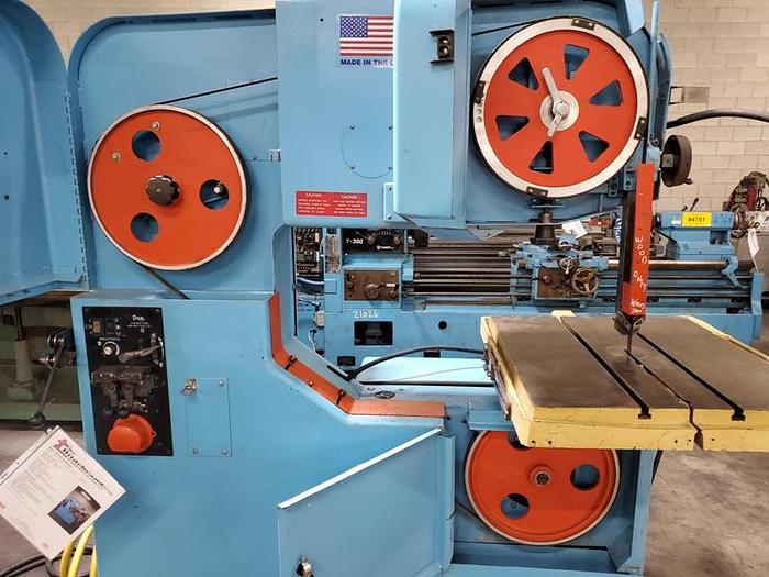 Used DOALL VERTICAL BAND SAW