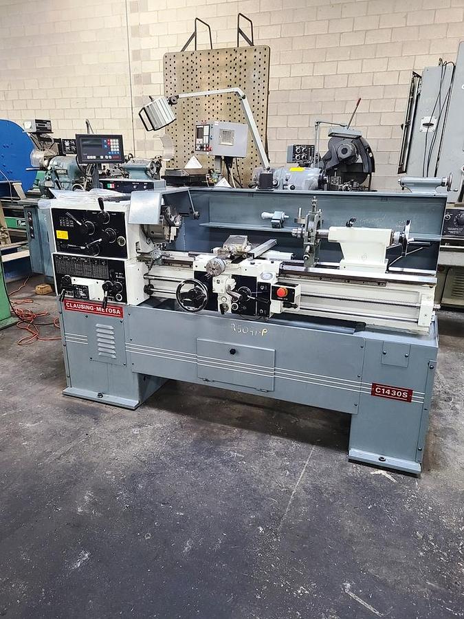 Used 14" X 40" CLAUSING METOSA ENGINE LATHE