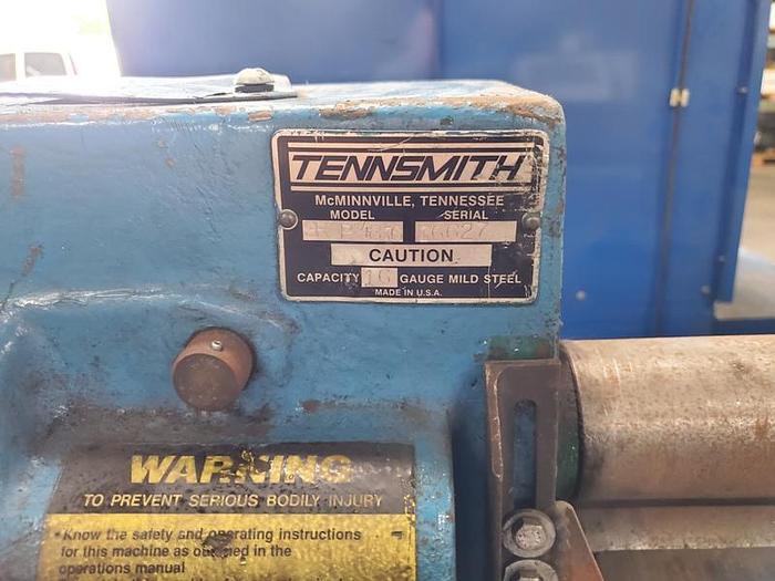 Used TENNSMITH POWERED SLIP ROLLS