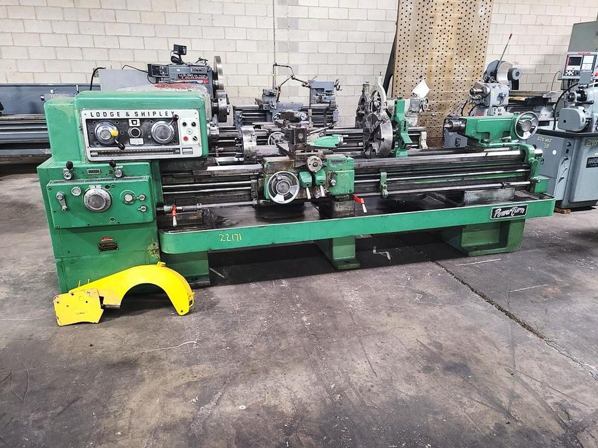 Used LODGE & SHIPLEY POWER-TURN ENGINE LATHE