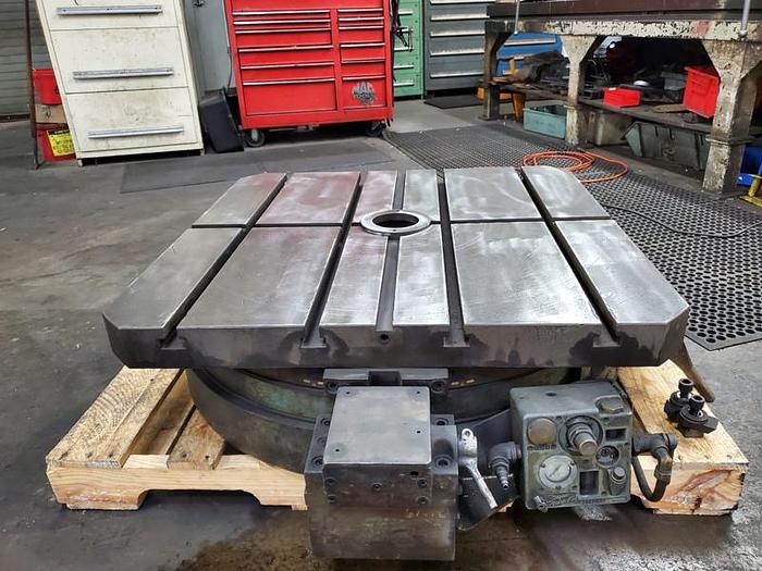 Used CINCINNATI GILBERT AIR LIFT ROTARY TABLE