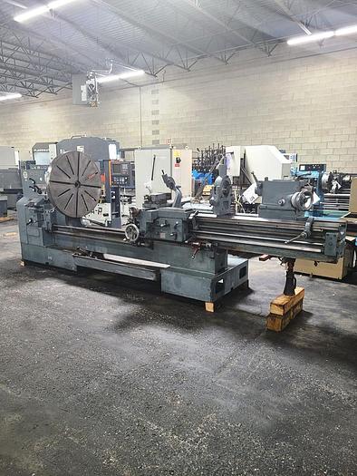 Used 24"/96" X 52"/116" LEBLOND SLIDING GAP BED LATHE