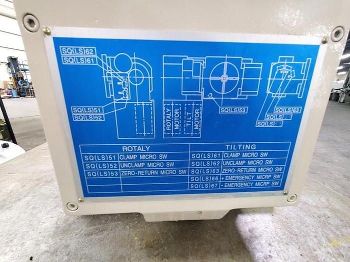 Used TSUDAKOMA CNC TILTING ROTARY TABLE